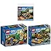 Price comparison product image E.G.L Lego City 3pcs. set 60156 60157 30355 Jungle Buggy + Jungle Starter Set + Jungle Quad