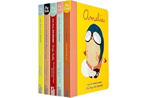 Little people, big dreams series 1 : 5 books collection bundle set ( Maya Angelou ,Marie Curie,Frida Kahlo,Coco Chanel,Amelia Earhart)