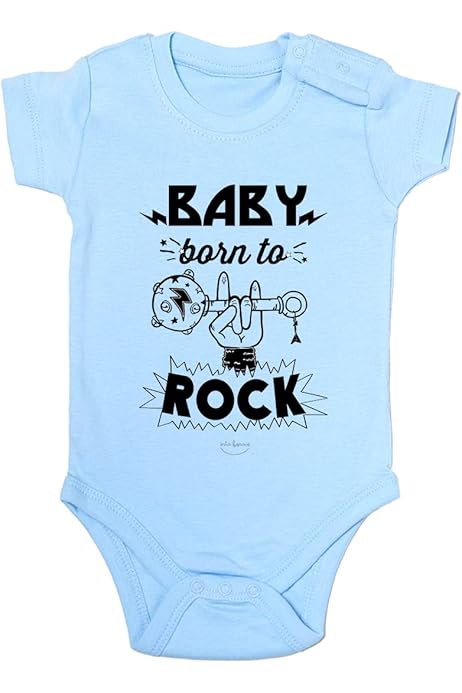 Slipknot Mameluco Rock Body Slipknot Bebé (6-9 Meses) Oficial Logo