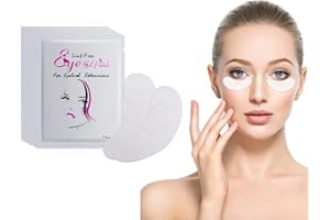 HYX 50 Pairs Under Eye Gel Pads, Lint Free Skin Friendly Under Eye Patches Lash Pads for Eyelash Extension Treatment