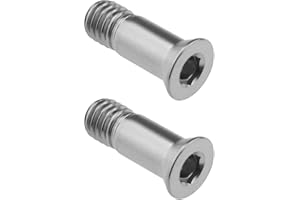 eMagTech 2pcs Vis de Fixation en Alliage de Titane Boulon de Dérailleur Arrière de Vélo Vis de Fixation de Roue de Guidage de Dérailleur de Vélo pour Vélo de Route VTT