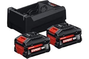 Bosch EXPERT 18V System Wysokoprądowy zestaw startowy: 2 akumulatory EXBA 18V-55 + 1 szybka ładowarka GAL 12V/18V-18