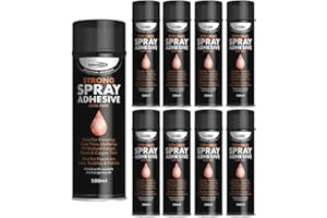 ARA CHOICE Bond it 500ml Aerosol Super Strong Industrial Spray Contact Adhesive Carpet Tiles Fabrics Underlay Glue Tins (9)