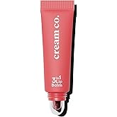 Cream Co. Moisturizing Shine 3in1 Lip Balm, Lip Care, Cupcake Rose Rose Dry, Hyaluronic Acid Ceramide