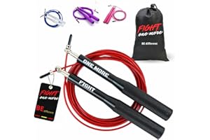 ZEDEGRAN: Comba crossfit profesional de aluminio + bolsa de almacenamiento, comba boxeo apta para todos los niveles, longitud ajustable, cuerda saltar alta velocidad