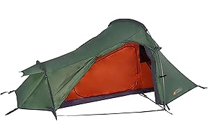 Vango Banshee 200 Tent for 2 People, Wild Camping Tent, Backpacking Tent, DofE Recommended Kit, Green, One Size
