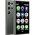 Hipipooo Mini SmartPhone 3 Inch Android 8.1,Dual SIM mini phone,1000mAh Battery, 0.3MP+2MP Camera, 2GB +16GB (3G-Green)