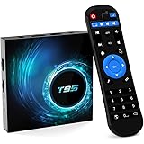 Android 10.0 TV Box T95 4GB RAM 64 ROM Allwinner H616 Quad-Core 64-bit ARM Cortex-A53 Android Box with 2.4G/5G Dual WiFi 10/1