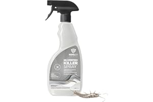 REPELEM Silverfish Killer Spray - Rapid Action Treatment, Low Toxicity, Non-Staining Silverfish Spray, Approved for Home Use, Halts Reproduction & Prevents Reinfestation, Silverfish Repellent - 500ml
