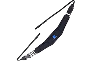 Pig Iron MAX Camera and Binocular Strap. Weight Reducing Neoprene Comfort Strap with Quick Release Connectors. Reduces Neck and Shoulder Ache. Universal Sling Fit for Mirrorless and DSLR Cameras.
