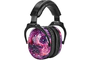 ZOHAN 030 Gehörschutz Kinder, 3-18 Jahre Lärmschutz Kopfhörer Kinder mit Autismus, Passiver Kapselgehörschutz für Grundschüler, Verstellbare Ohrenschützer für Konzert - Galaxie