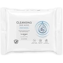 NuFACE Prep-N-Glow Facial Towelettes - 2-in-1 Exfoliating & Cleansing Wipes With Hyaluronic Acid For Radiant Skin - 5 Individually Wrapped