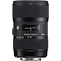 【ほぼ未使用】SIGMA 18-35mm F1.8 DC Canon EF-S Sigma 18-35mm f/1.8 DC HSM - Objetivo para Canon (distancia focal