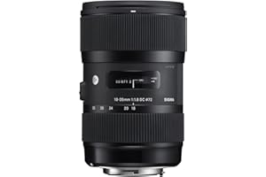 Sigma 18-35mm f/1.8 DC HSM - Objetivo para Canon (distancia focal 18-35mm, apertura f/1.8-16, diámetro: 72mm) color negro