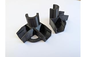 3D GROW 3DGROW 4x Eckverbinder 16mm/22mm für Growbox SCROG Netz Zelt Stangen Befestigung Zubehör für Growbox Spider Farmer Mars Hydro AC Infinity Zelsius Vevor Secret Jardin Homebox (1, 16mm)