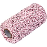 LUOEM 100m Baumwolle Bäcker Schnur Glas Flasche Geschenk Box Decor