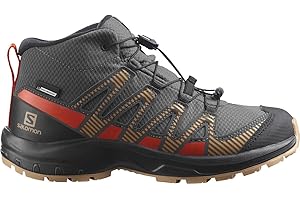 SALOMON XA PRO V8 Mid Climasalomon Waterproof, Scarpe da Trail Running Unisex-Bambini e Ragazzi