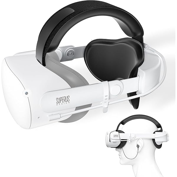 Meta Quest 2 Elite Strap With Battery : Amazon.co.uk: PC & Video Games