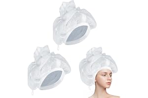 VARKAGE Pack of 2 Hair Towel Long Hair, Net Drying Caps for Curly Hair, Reusable Towel Head Turban for Women and Girls