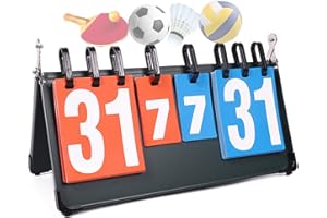 WishesMar Portable Flip Scoreboard