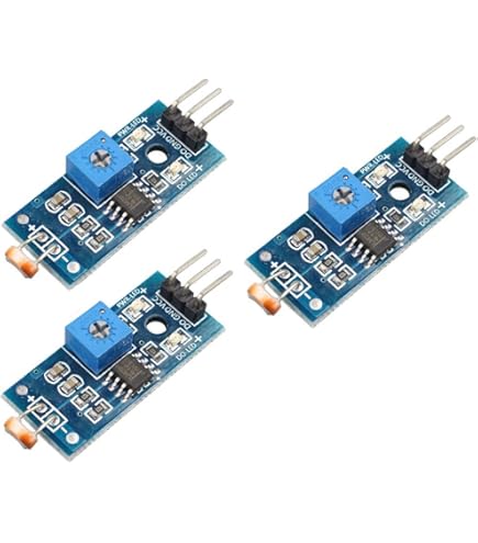 5 Sensori Fotoresistore LM393 - Modulo Rilevatore Luminosità Luce Per Arduino, Robotica E Progetti Elettronici - Foto 3