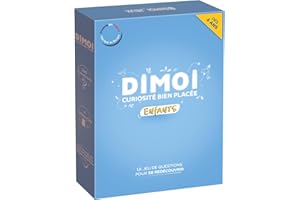 TAILEMI Dimoi Jeu de Cartes Parents - Enfants - 240 Questions Originales pour créer des échanges passionnants et positifs Entre Parents et Enfants - Idée Cadeau Parfait