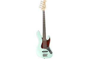 J & D Bass guitar JB Mini SFG Surf Green - Basso elettrico a 4 corde