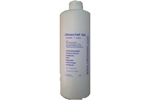 ‎BEHREND-HOMECARE Ultraschall Kontakt Gel 3 x 1000ml Flasche für AB Gymnic,medizinisch,Ultraschall Gel,Kontakt Gel,Leit Gel