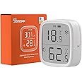 SONOFF SNZB-02D Mini ZigBee Temperature And Humidity Sensor, Indoor Hygrometer Thermometer, LCD Display, Compatible With Alex