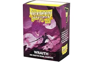Dragon Shield AT-15056 Standard Size Dual Matte Wraith (100 Sleeves)