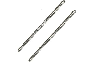 masar 4mm a 29mm Ø 0.8mm 0.9mm 1.0mm 1.1mm Perno Polso Link Pin Dvisi per Cinturino Orologio - Inox 316L – 2 pcs