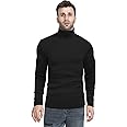DENIMHOLIC Cotton Turtle Neck Sweaters for Men, high Neck Sweaters for Men, Turtle Neck t-Shirt for Men