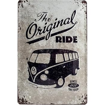 Nostalgic Art Plaque Vintage Volkswagen - Bulli T1 - Lets Get Away Ide De Cadeau Pour Le Bus Vw En Mtal Dco Design Retro 30 X 40 Cm  B1c5baf5 E5d9 5a10 B83c 5a805a3a13fa