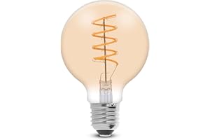 LIGHTDELUX Edison LDS019-1 żarówka LED w stylu vintage, E27, 4 W, ciepła biel, 1800 K, idealna do oświetlenia nostalgicznego i retro w domu, kawiarni, barze