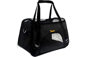 PURLOV Katzenbox Hundetransporter Transporttasche faltbar Katzenbox Reisebox 20940