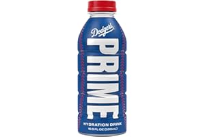 PALMZEN Prime Hydration I Blue LA Dodgers V2 I Limited Edition I 500ml USA Import I 16.9 Oz I 2024
