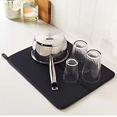 Bulaşık Kurutma Matı Bezi Tezgah &Uuml;st&uuml; Bulaşık Suyu Emici 44x36cm Kurutucu Bulaşık Altlığı (2 ADET)