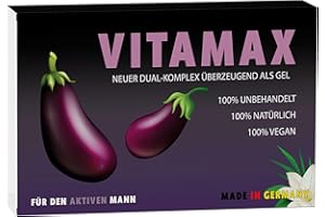 PLANTAPAX VITAMAX Power-Formel für den Mann | Hochdosiert: Tribulus Terrestris, Roter Ginseng, Zink | Soforteffekt für mehr Verlangen & Standfestigkeit | XL-Wochenpackung für 7 Tage