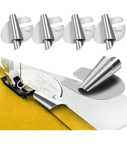 TIGARI Guida magnetica per macchina da cucire, guida magnetica per cucire con clip, righello multifunzione, guida per orlo, guida per cuciture, guida per orlo per macchina da cucire a piedi, accessori