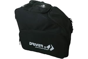 Sac Driver13® pour Chaussures de Ski avec Compartiment pour Casque - Sac Noir Bootbag No. 03