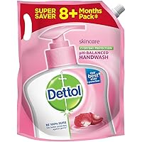 Dettol Skincare Germ Protection Handwash Liquid Soap Refill, 1500ml