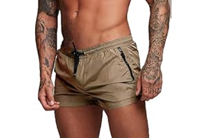 EDOTON Bañador para Hombre, Pantalones Cortos Impermeables Pantalones Cortos de Surf Pantalones de Natación