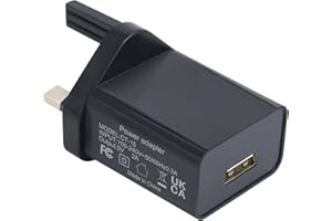 PREMIER ADAPTER PremierAdapter DC 5V 2A UK 3pin USB Charger Wall Plug Power Adapter for Tablet Phone PC Reader [5UUK]