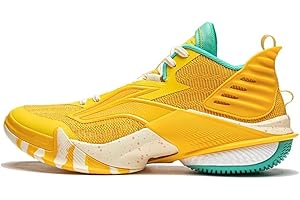 LI-NING - Chaussures de basket-ball professionnelles Power V Series CJ McCollum - ABAN045 - ABAP023 - ABAP025 - Doublure rembourrée - Cloud - Coupées haut - Pour homme