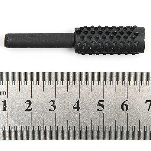 Fortag 10 tlg Raspel Set Raspelsatz Kugelfräser Zylinderfräser Zapfenfräser Konusfräser Rotary Feilen Raspeln Holz Bohrer Fräser-Set Bohrmaschine 10-29mm(Shank Durchmesser 6.2MM) - 5