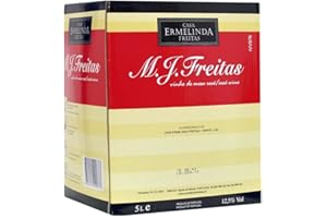 CASA ERMELINDA FREITAS, VINHOS LDA. M.J. Freitas Vinho de Mesa Rosé, 5 Liter (Rosé aus Portugal, Vinho de Mesa) Castelao Frances