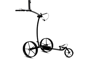 ‎TOUR MADE tour made RT-670S Golftrolley elektrisch I wiegt nur 5,5 kg I Dank Parkbremse, Bergabfahrbremse & Hangausgleich pefekt für bergige Plätze I Deutsche Markenqualität