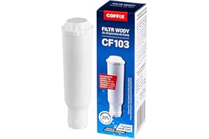 4x COFFIX Filtr wody do ekspresów do kawy - Kompatybilny z ekspresami Melitta, Nivona, Krups, Siemens, Bosch - Wkład filtrujący chroniący przed kamieniem