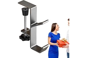 Purse för skrivbord, skrivmonteringshållare,Desk Mount Headphones Holder | Bärbar metallarrangör med justerbar armklämma, minska stationära röror för skåphyllor