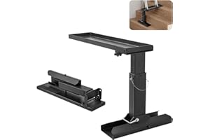 VEVOR Niveleur d'Échelle, 594 x 289,5-457,2 mm, Outil de Nivellement d'Échelle d'Escalier Acier Extensible, Trémie de Pas Pliable, Stabilisateur d'Échelle Stable Facile à Utiliser pour Sol Irrégulier